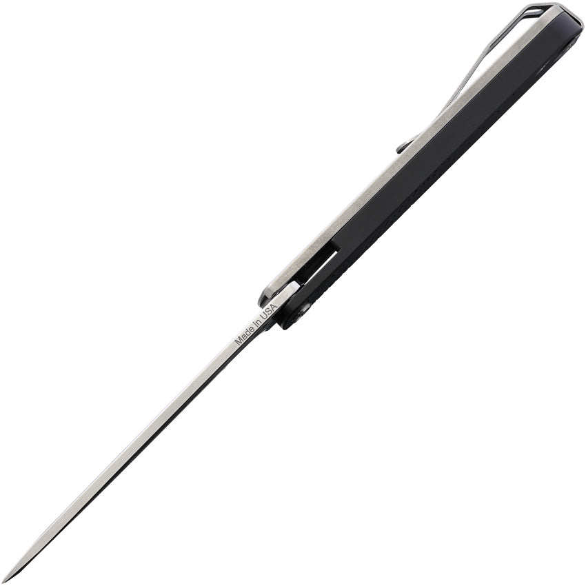 Medford M-48 - Tumbled S35VN - Black Aluminum & Tumbled Titanium
